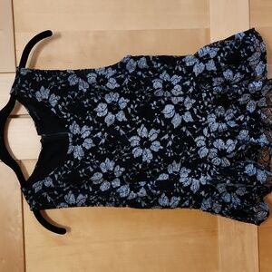 BCNU BLACK Lace Sleeveless Top size M